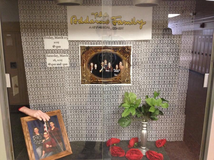 Display case in the Grand Central hallway