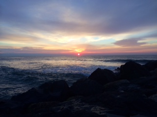 Sunrise over Brant Beach 3