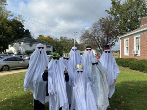FHSs clarinet section as ghosts