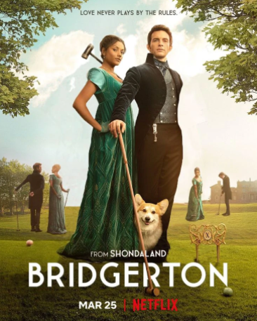 Official poster for Bridgertons second season