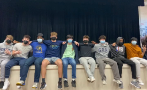 Image of the seven Mr. FHS contestants 