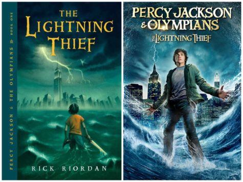 Cover images of the original novel and its film adaptation