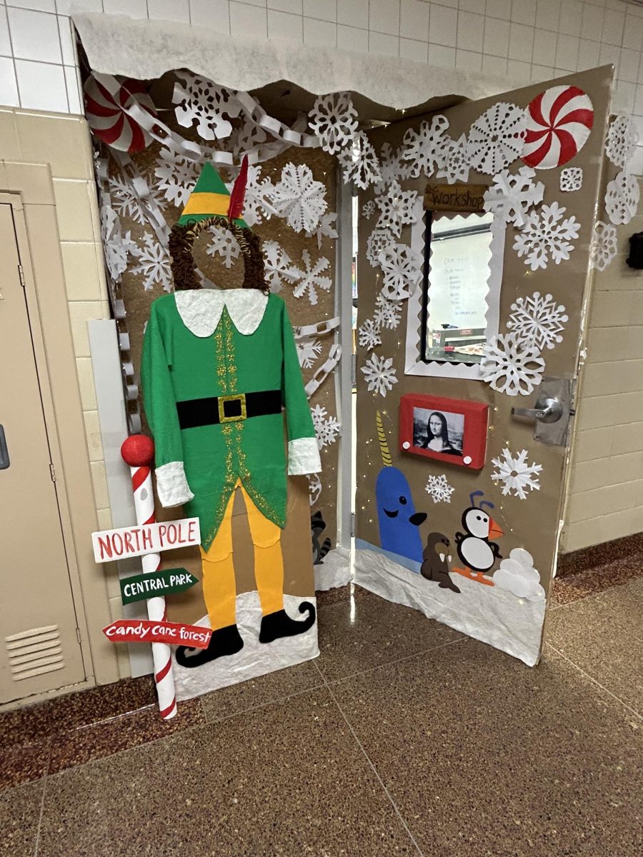 Hallway Holiday Spirit!